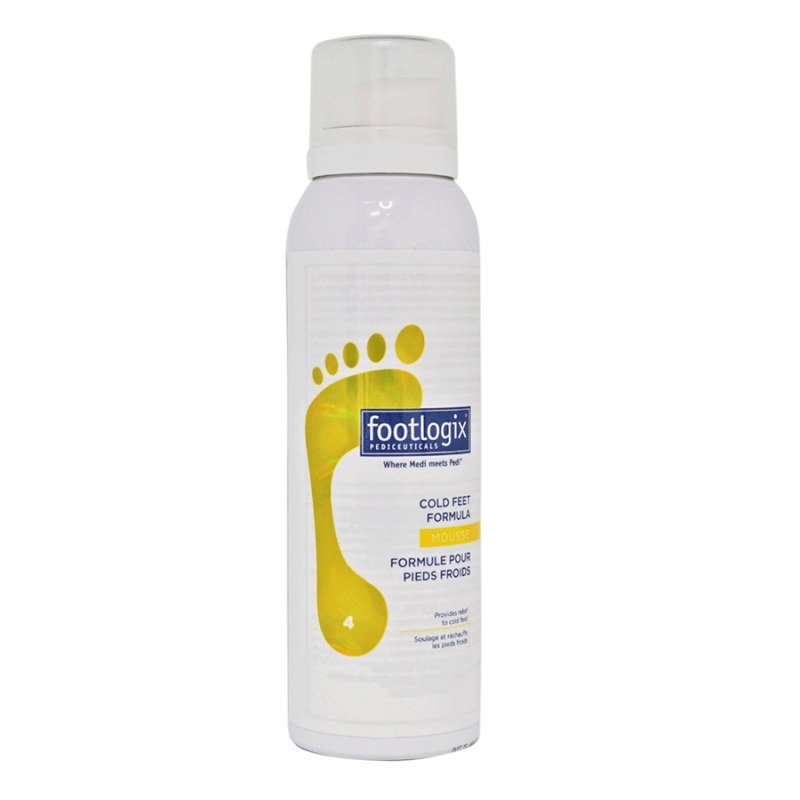 Spumă Footlogix Cold Feet Formula 125ml pentru Picioare Reci