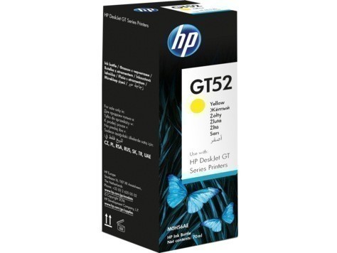 Cartuș Cerneală HP GT52 Galben Original - Până la 8.000 Pagini