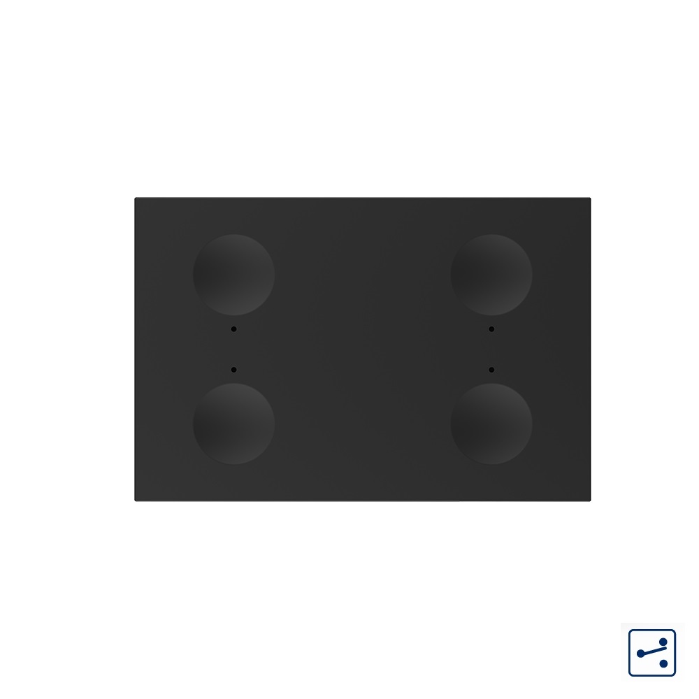 Modul Touch Livolo Cvadruplu Cap Scară | Standard Italian - imagine 5