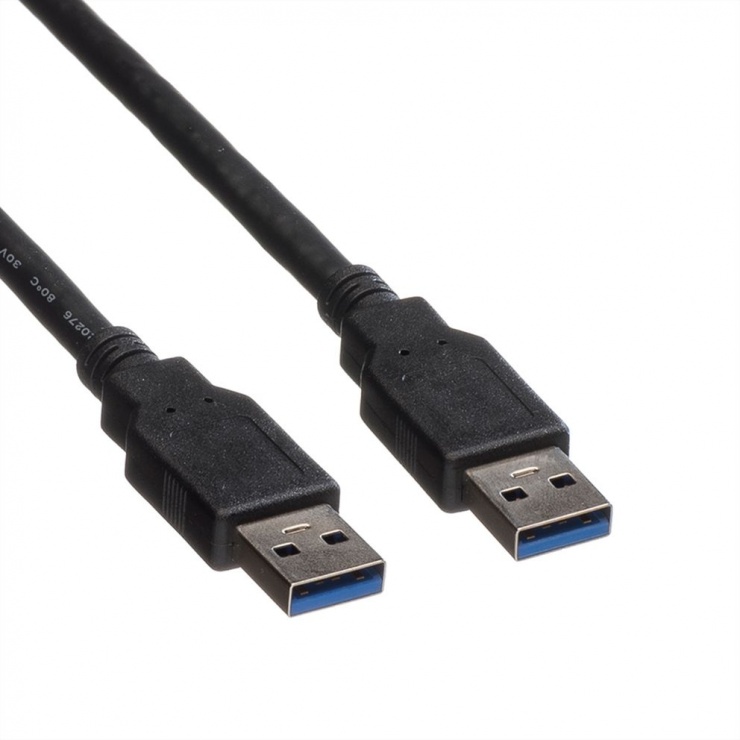 Cablu USB 3.0 A-A 1.8m Roline, Transfer Rapid