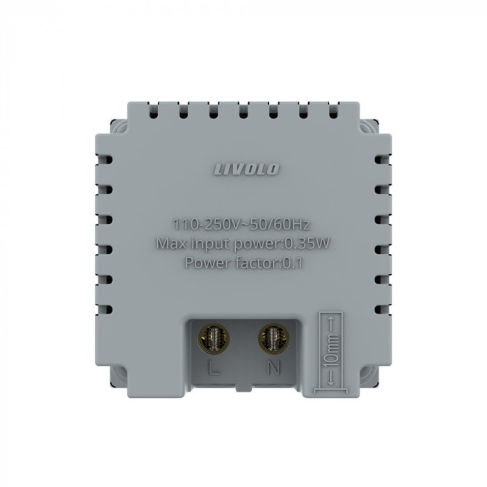 Lampa de Veghe LED Livolo, Fara Senzor, Metal/Plastic - imagine 15