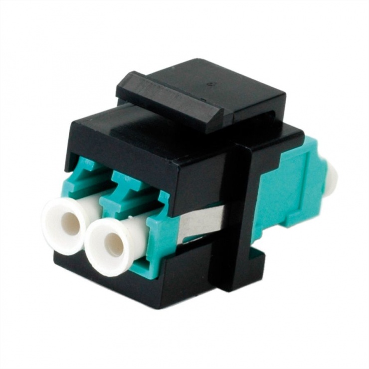 Keystone Fibra Optica LC OM3 Duplex Roline
