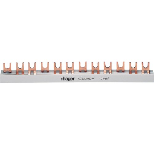 Busbar 3P Furca Hager 63A - Siguranță Maximă