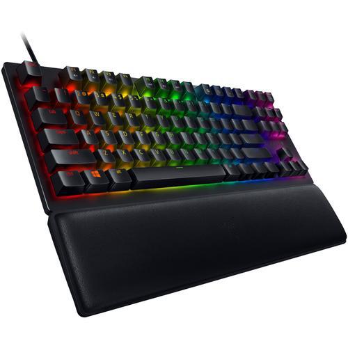Tastatură Gaming Razer Huntsman V2 TKL Purple Switch RGB - imagine 3