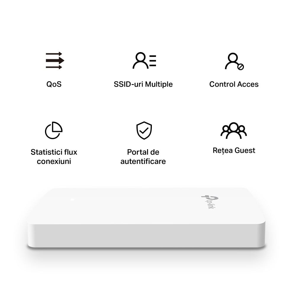 Access Point TP-LINK EAP235-WALL 1200 Mbps PoE - Rețea Professional - imagine 10