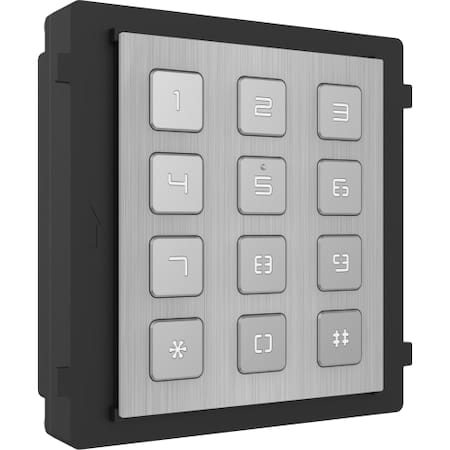 Modul Extensie Videointerfon Hikvision DS-KD-KP/S cu Tastatură - imagine 4