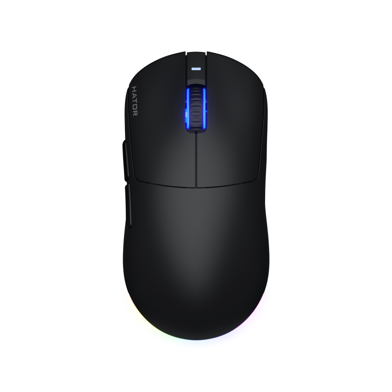 Mouse HATOR Quasar 3 Wireless 12000 DPI Negru
