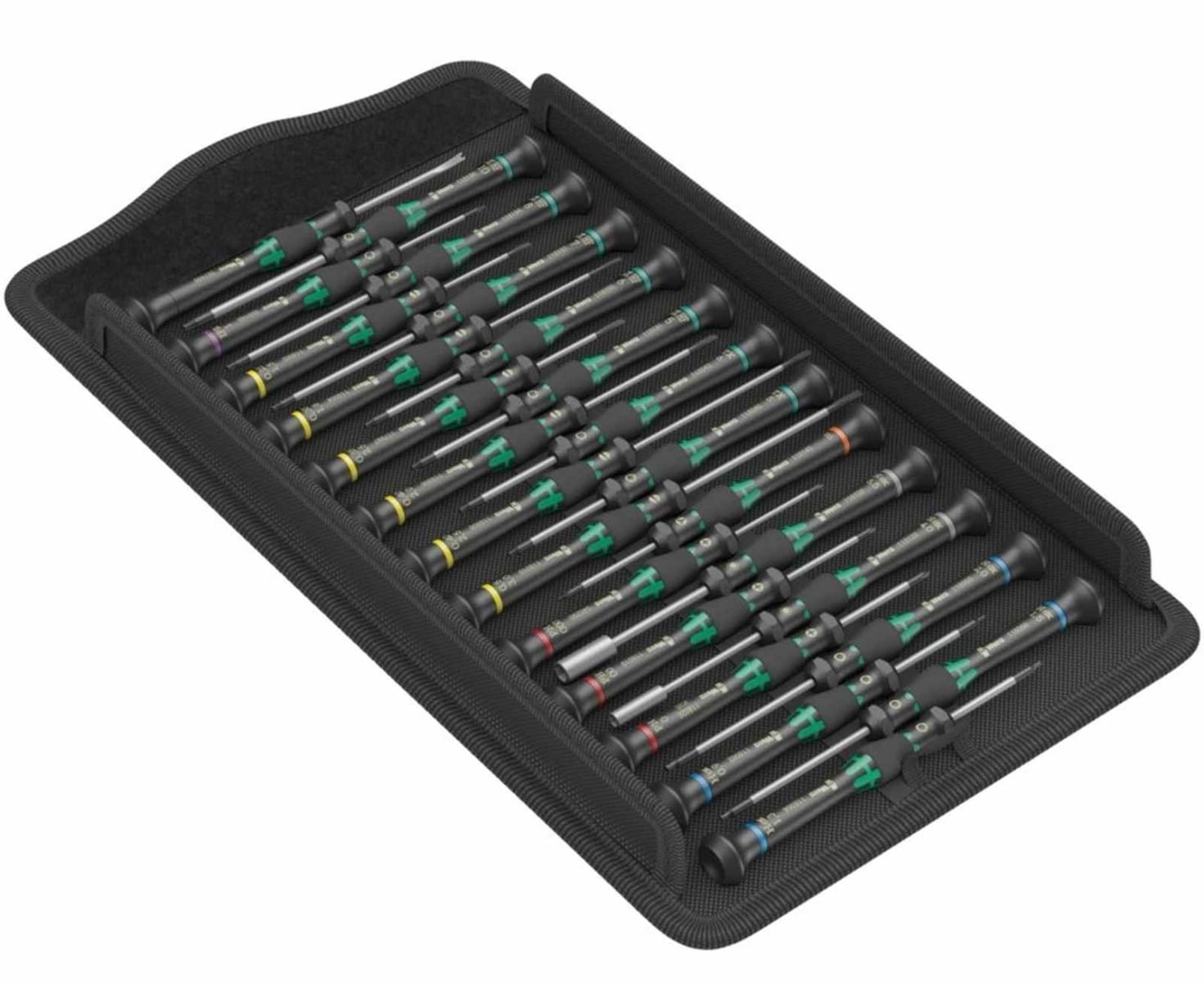 Set șurubelnițe Wera Kraftform Micro, 25 piese de precizie