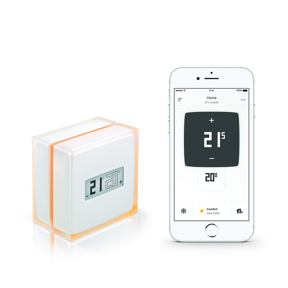 Termostat Wi-Fi Netatmo Smart, Control App, Design Starck - imagine 5