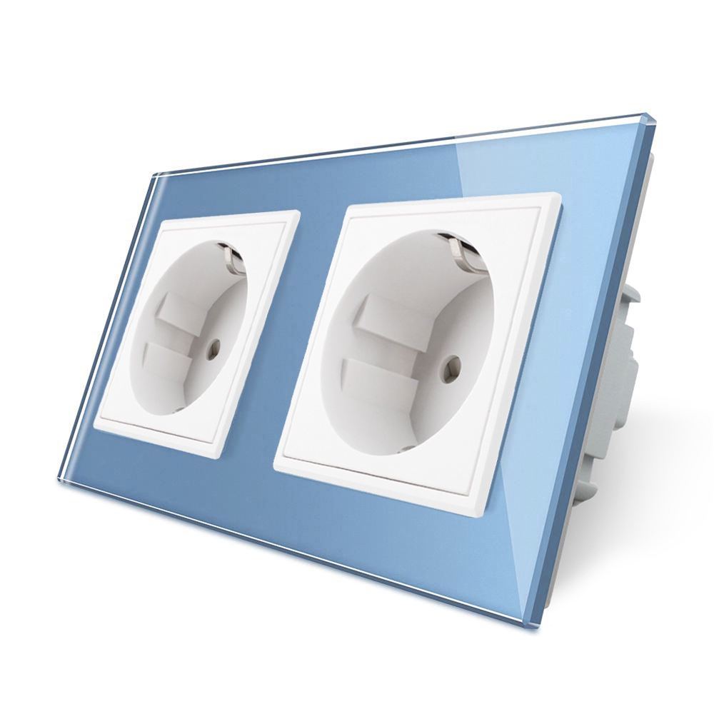 Priză Dublă Livolo cu Ramă Sticlă | Design Premium - imagine 14