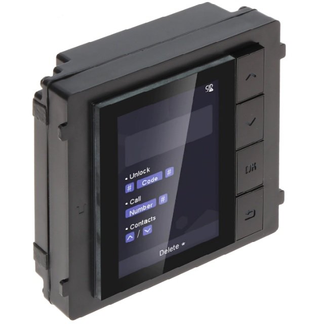Modul Afisare Hikvision DS-KD-DIS, Ecran LCD 3.5