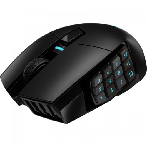 Mouse Gaming Corsair SCIMITAR ELITE Wireless MMO, 26000 DPI - imagine 4