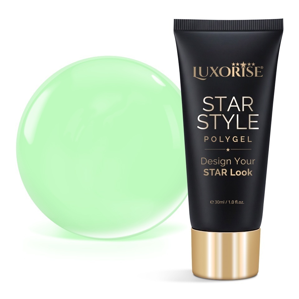 Polygel LUXORISE STAR STYLE - STAR DREAM Collection, Neon Desire, 30ml