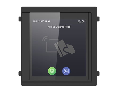 Modul Afisaj Touch Hikvision DS-KD-TDM 4"