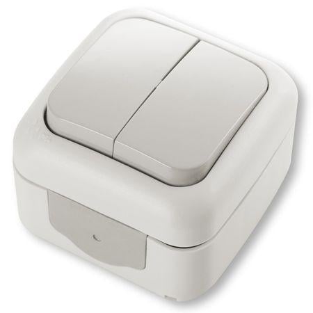 Comutator Panasonic IP54 Exterior, 2 Module