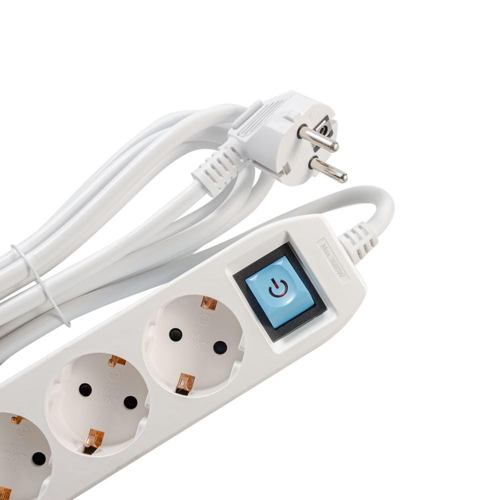 Prelungitor Spacer 3m cu USB și Type-C - 3500W, 3 Prize - imagine 7