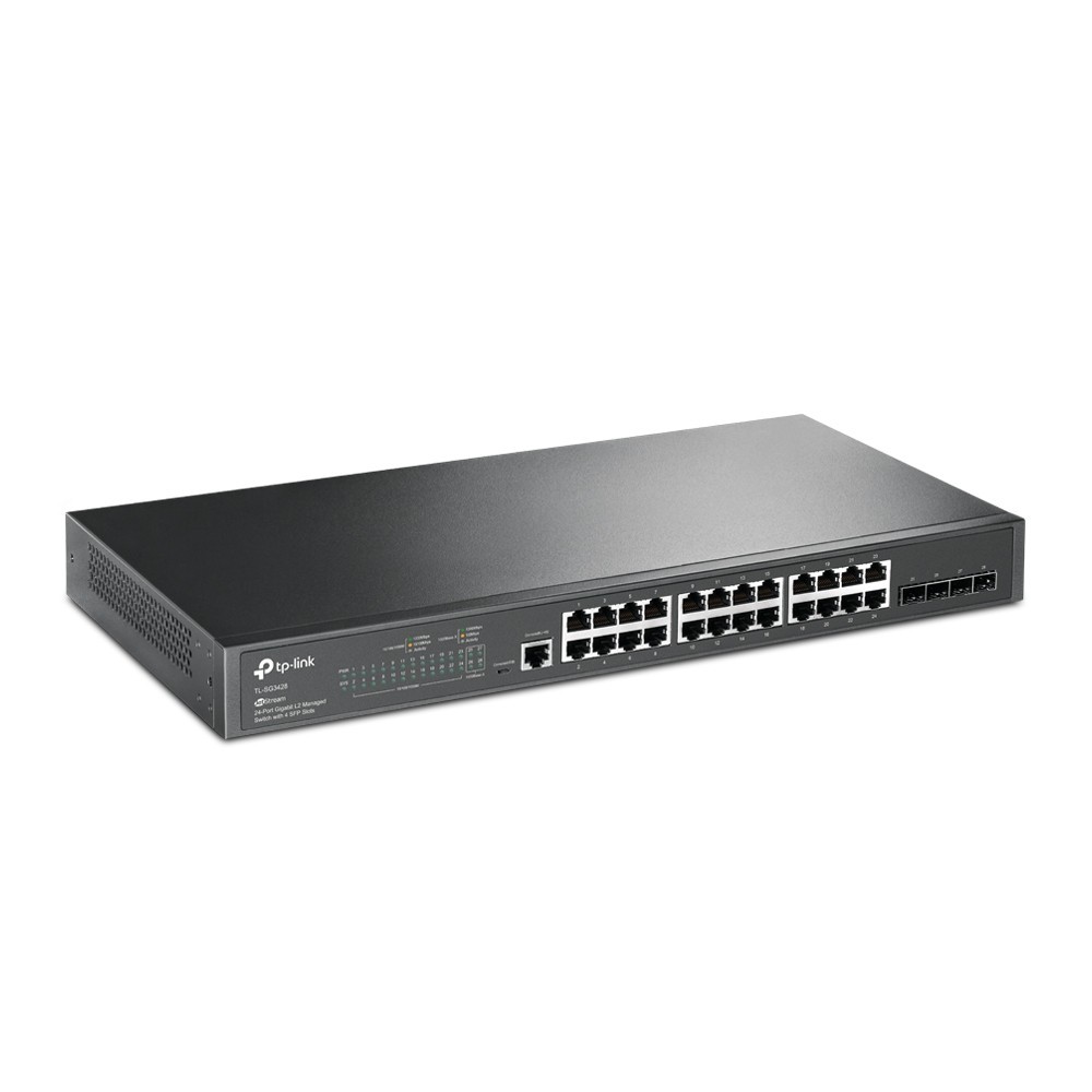 Switch TP-LINK TL-SG3428 24 port 10/100/1000 Mbps - imagine 2