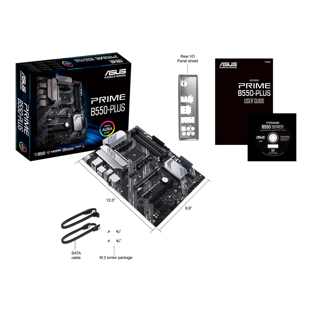 Placa de Baza ASUS PRIME B550-PLUS AM4 - Performanta Gaming - imagine 8