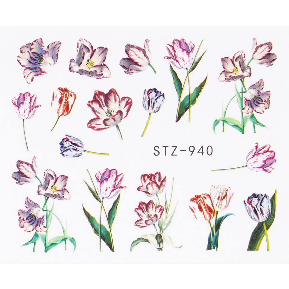 Tatuaj Unghii LUXORISE Flower Wear STZ-940 pentru Nail Art