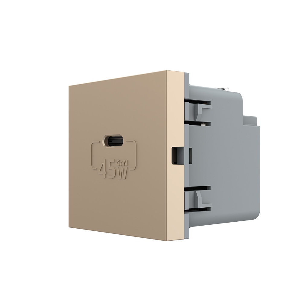 Modul Priza USB Tip C Livolo, 45W, Incarcare Rapida - imagine 9