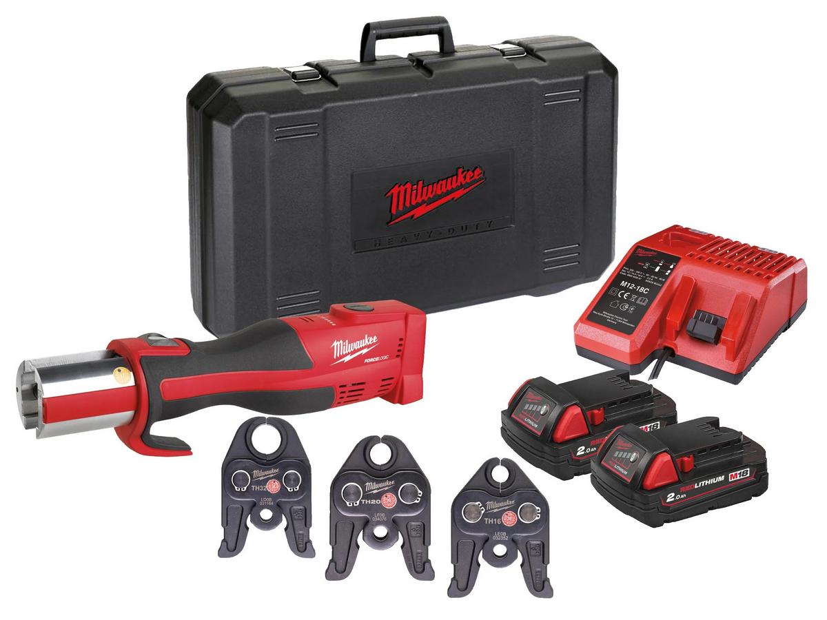 Presa Milwaukee M18 FORCE LOGIC Compacta