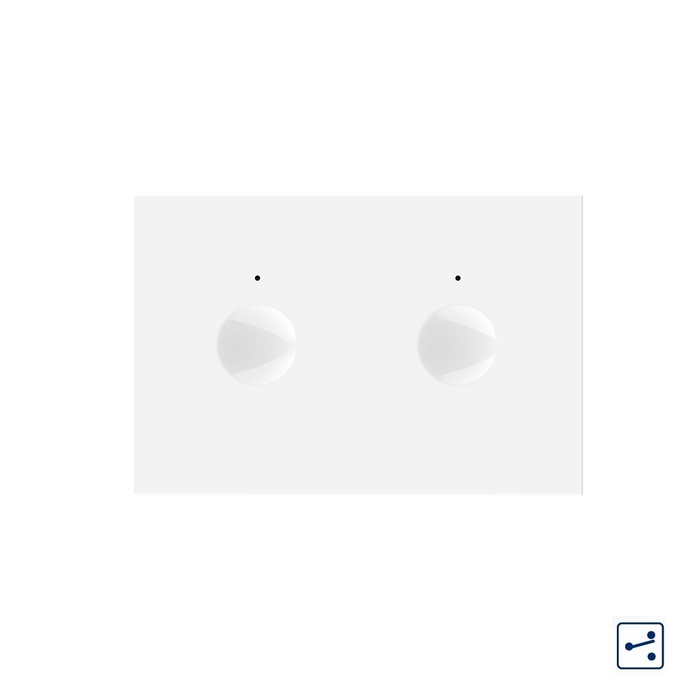 Modul Dublu Touch Livolo Cap Scară Italian