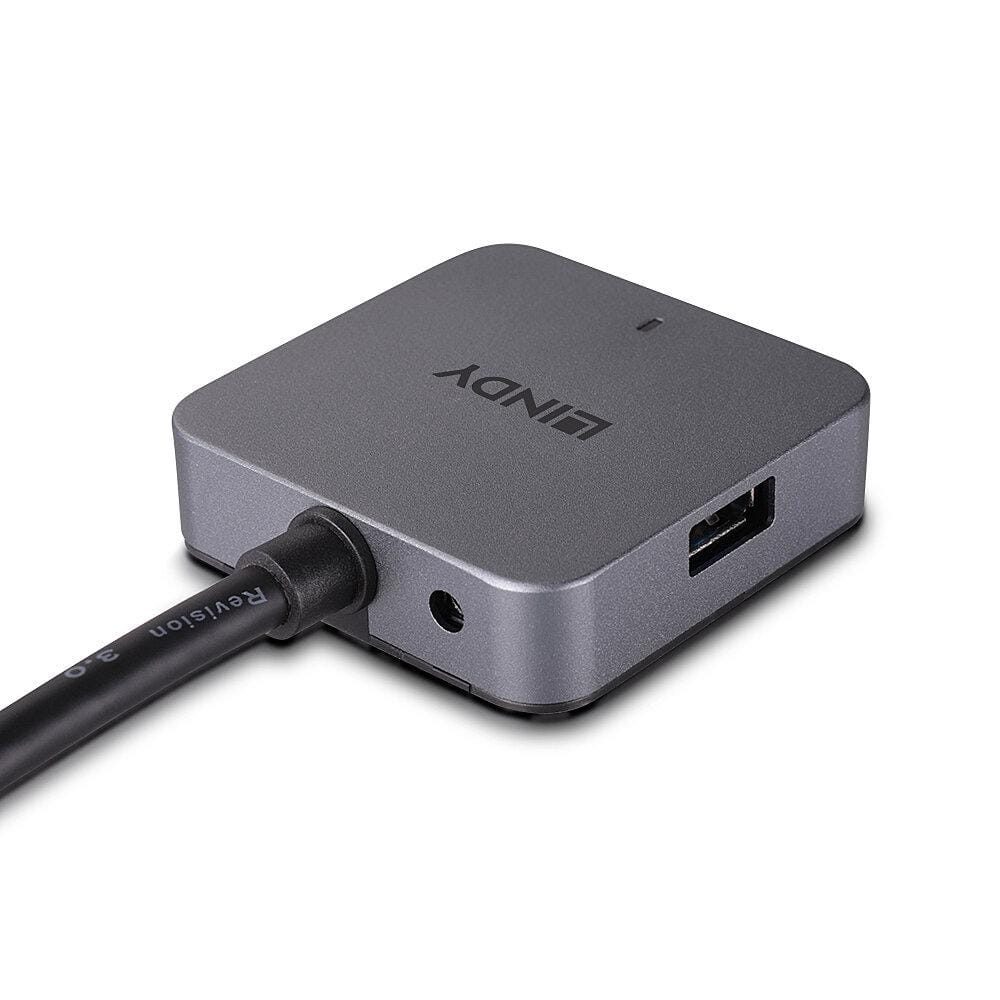 Hub USB 3.2 Lindy 4 Porturi 5Gbps - Extindere Rapidă - imagine 5