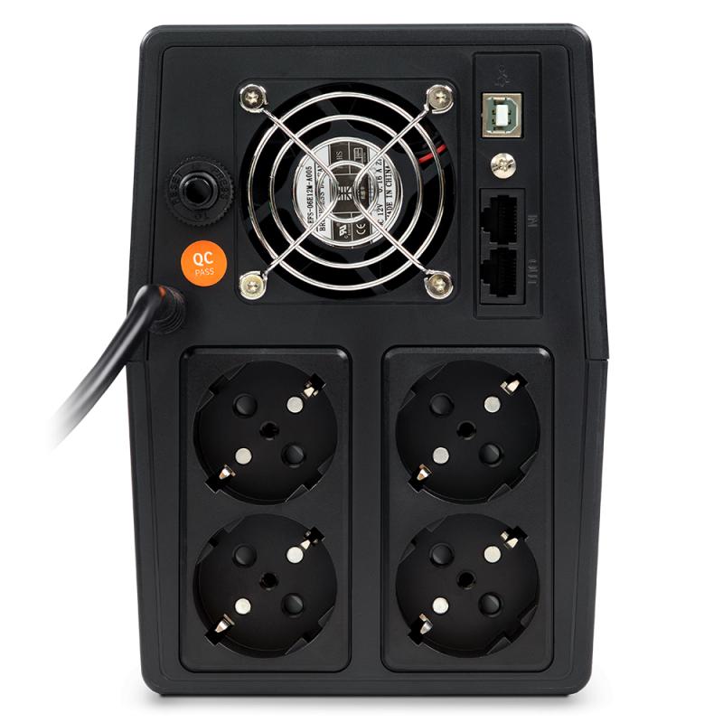 UPS nJoy Horus Plus 1500VA - Protecție Avansată cu LCD Tactil - imagine 3