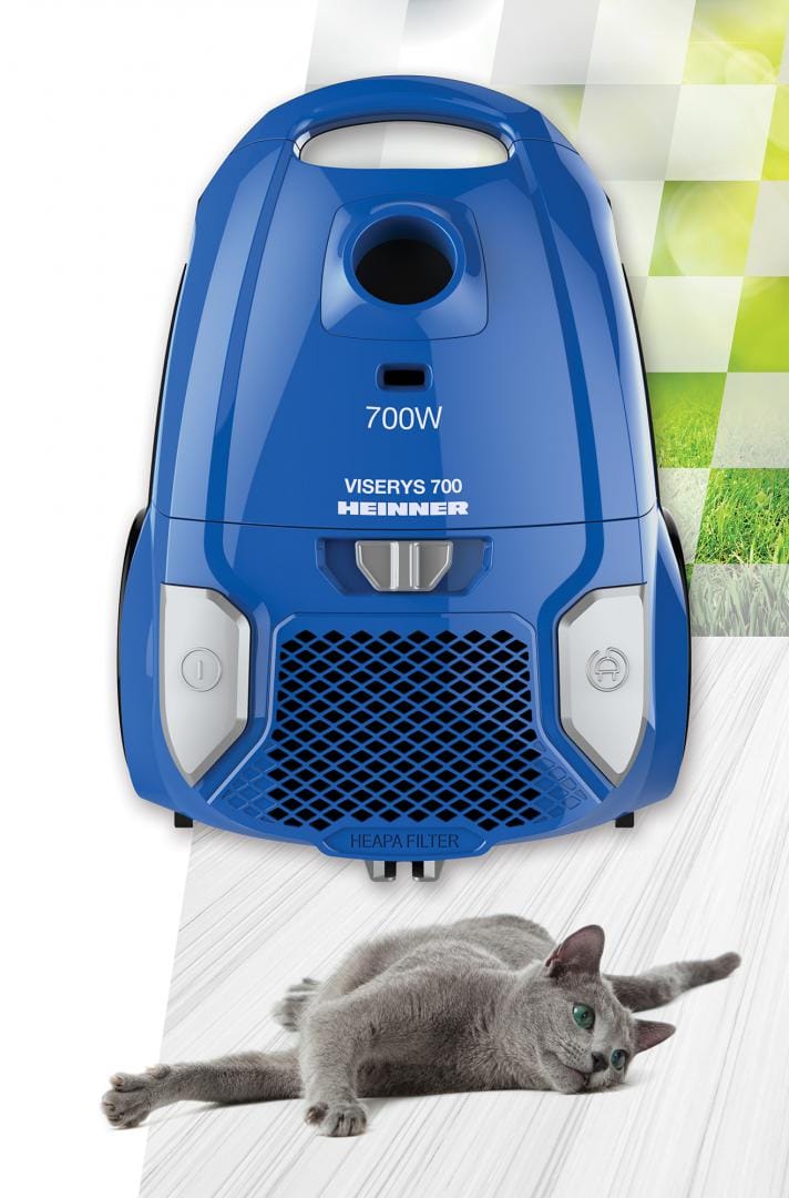 Aspirator cu sac Heinner 700W, HEPA 12 - Curățenie Eficientă - imagine 7