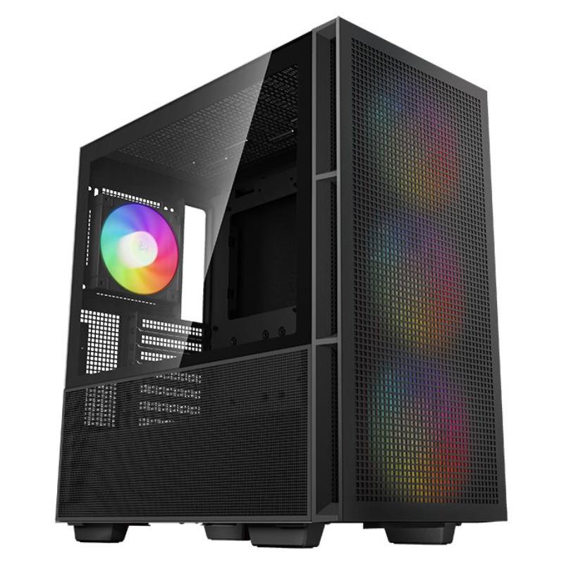 Carcasa Deepcool CH560 ARGB Mid Tower Negru - Sticla Temperata