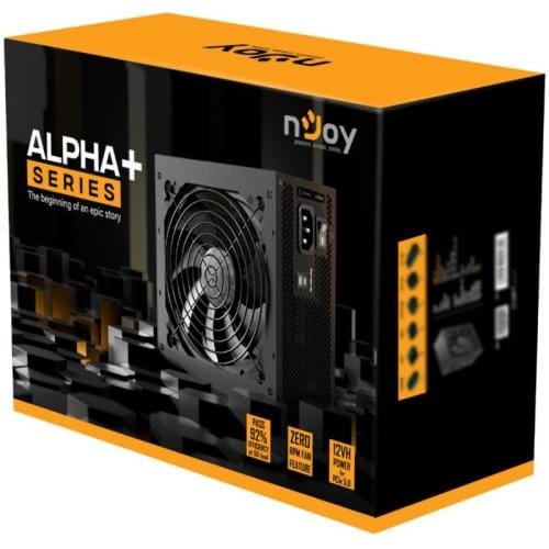 Sursă PC NJOY ALPHA+ 750W 80+ Gold Modulară
