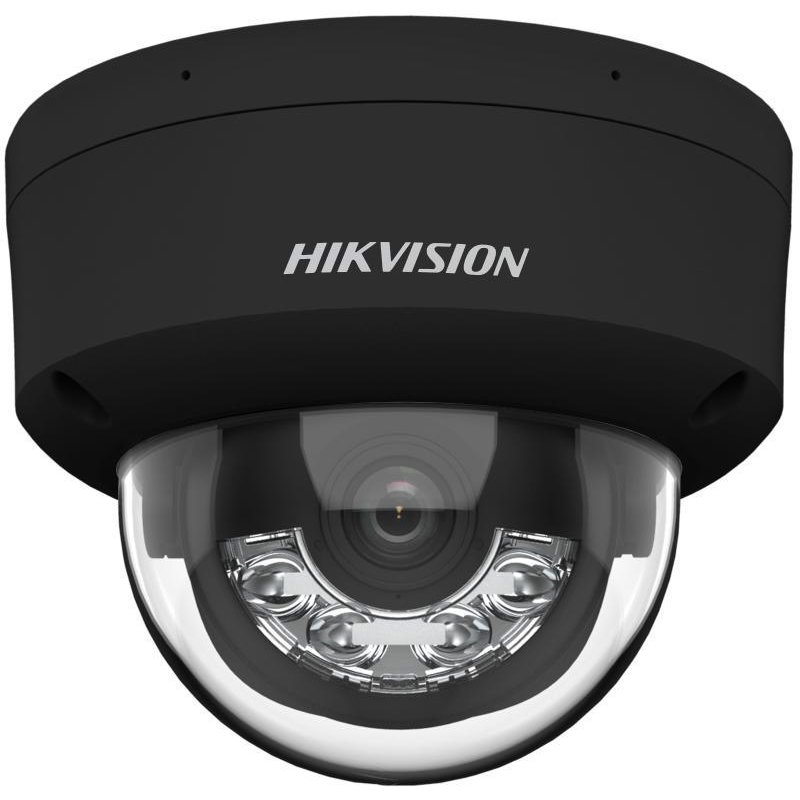 Camera IP Hikvision Dome 4MP AcuSense, IR 30m, IK10