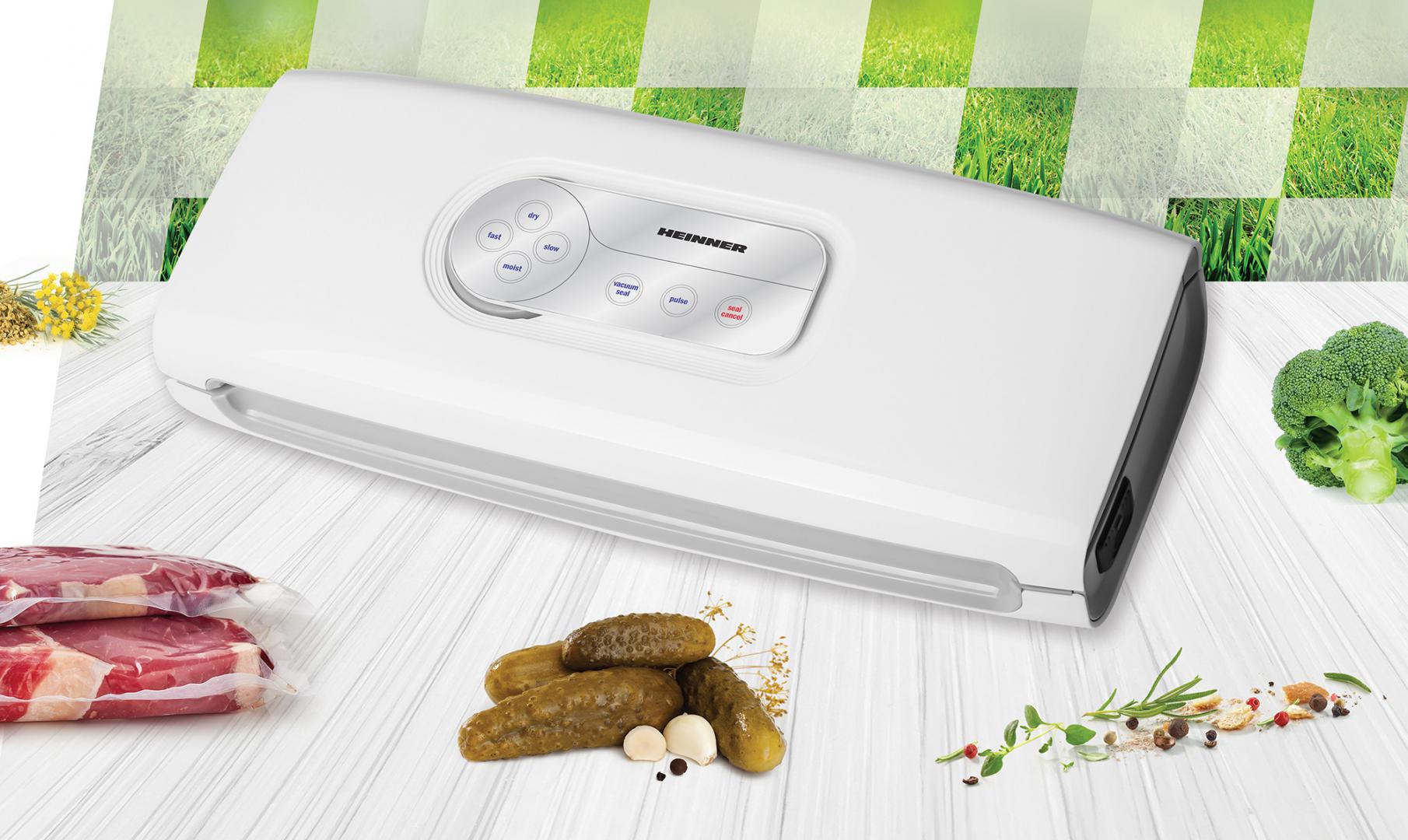 Aparat de Vidat Heinner HAV-140WH, 140W, Touch, Alb - imagine 3