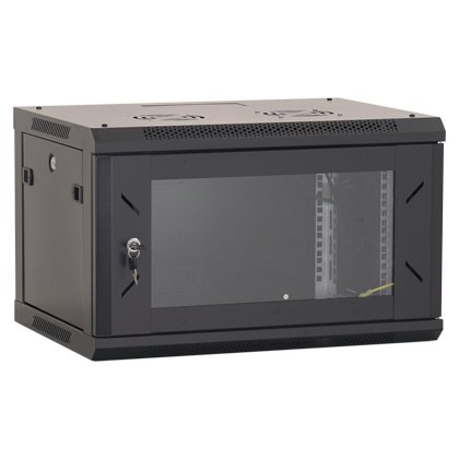 Rack Perete 4U 19" Asytech, Negru