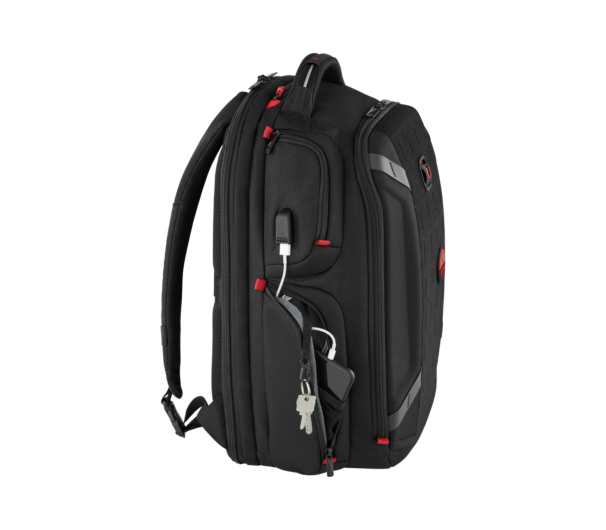 Rucsac Gaming Wenger PlayerOne 17.3" Negru - Protecție Premium - imagine 2