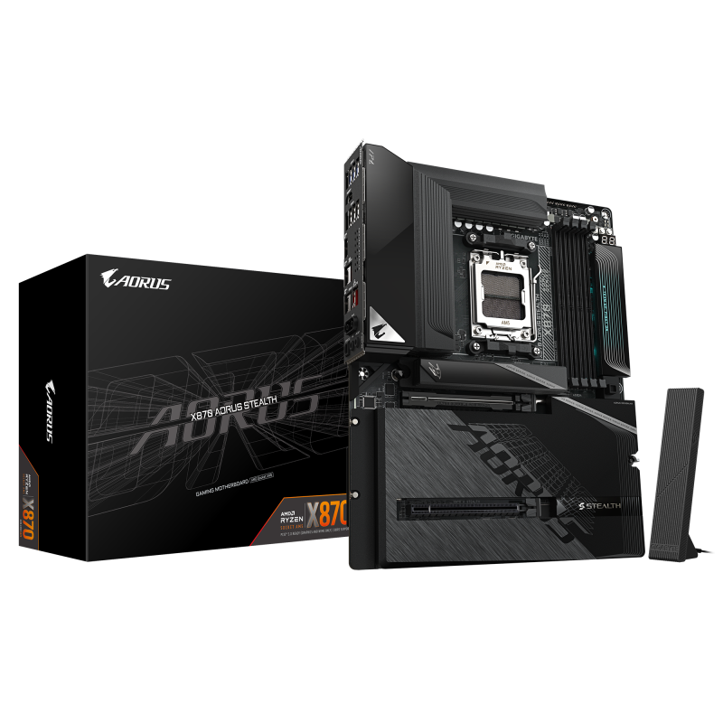 Placă de bază GIGABYTE X870 AORUS STEALTH - Gaming Premium