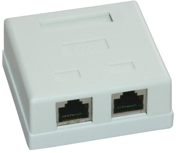 Priza CAT6 Dubla Emtex FTP - Conectivitate Securizata