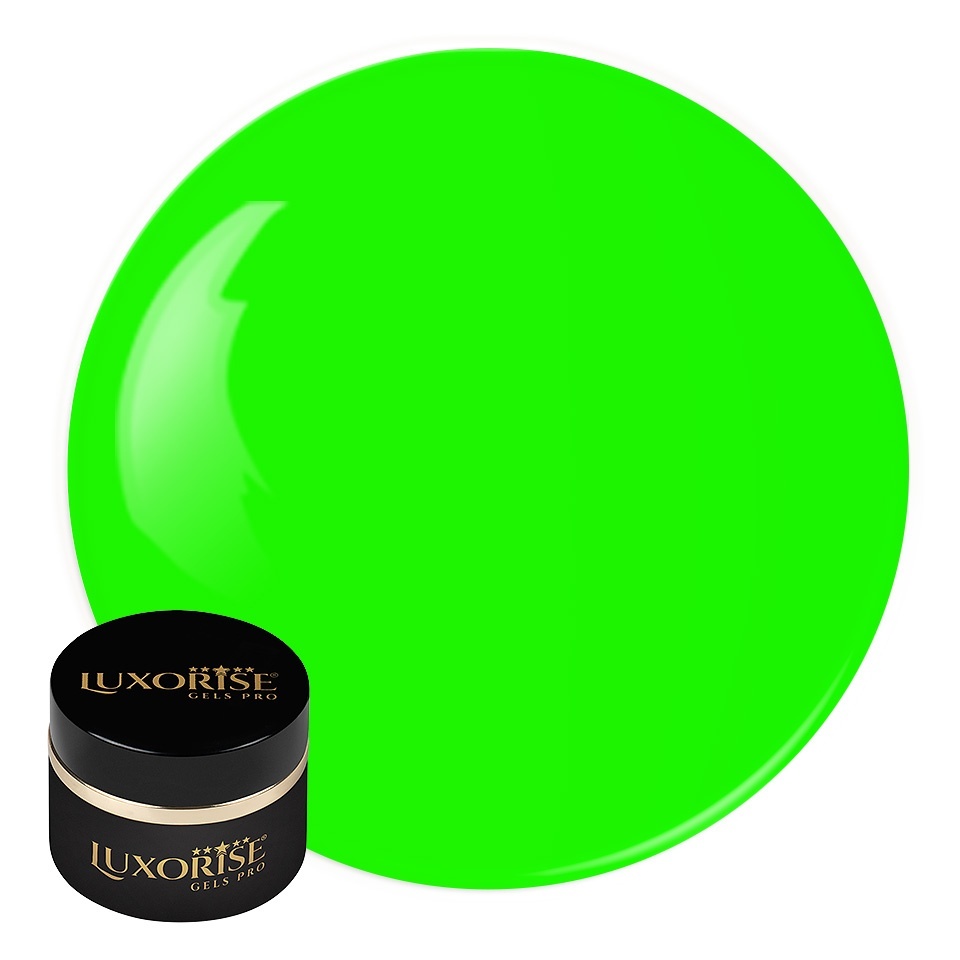 Gel UV Constructie RevoFlex Neon Green Luxorise