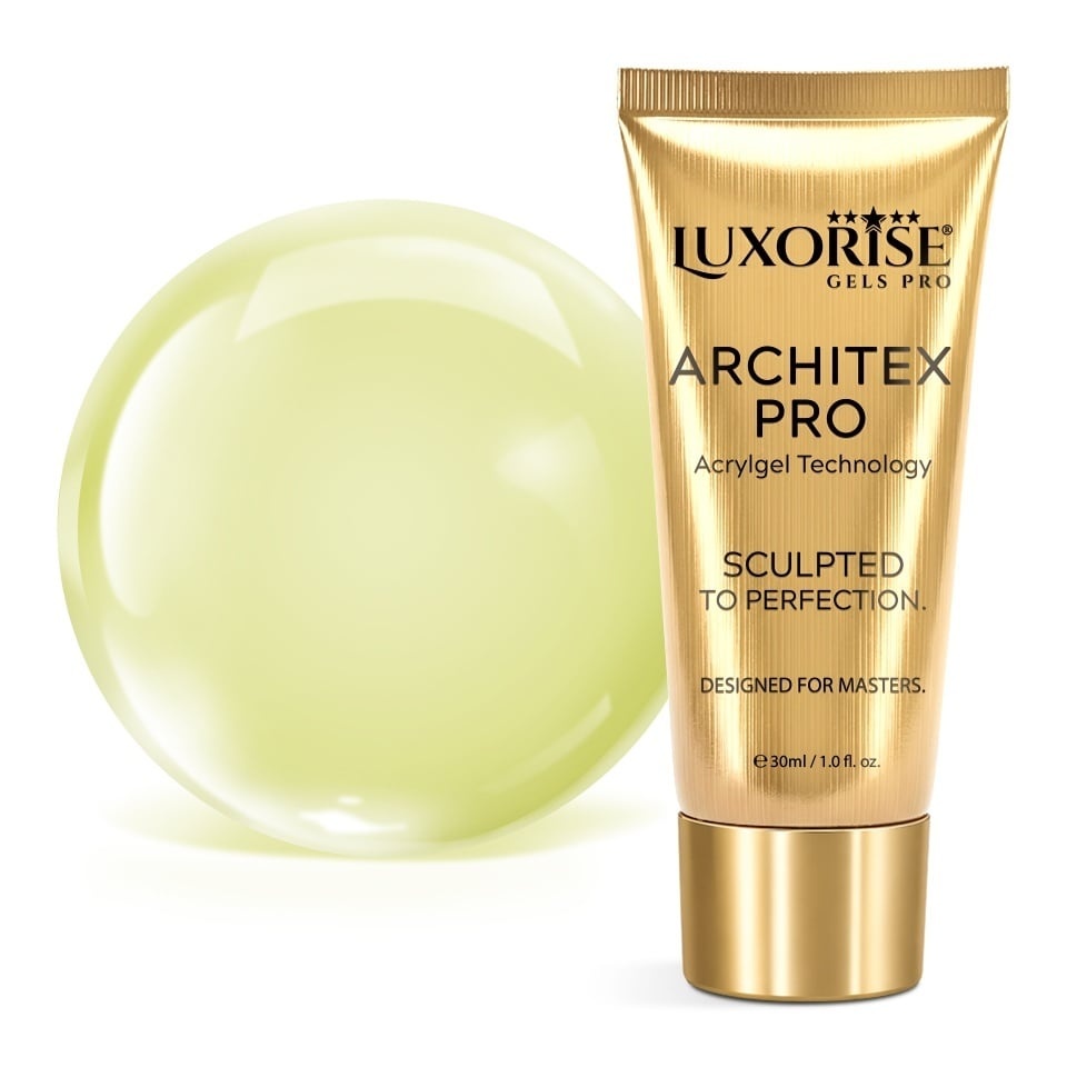 Polygel LUXORISE ARCHITEX PRO - Rare Sensations Collection, Citrine Neon, 30ml