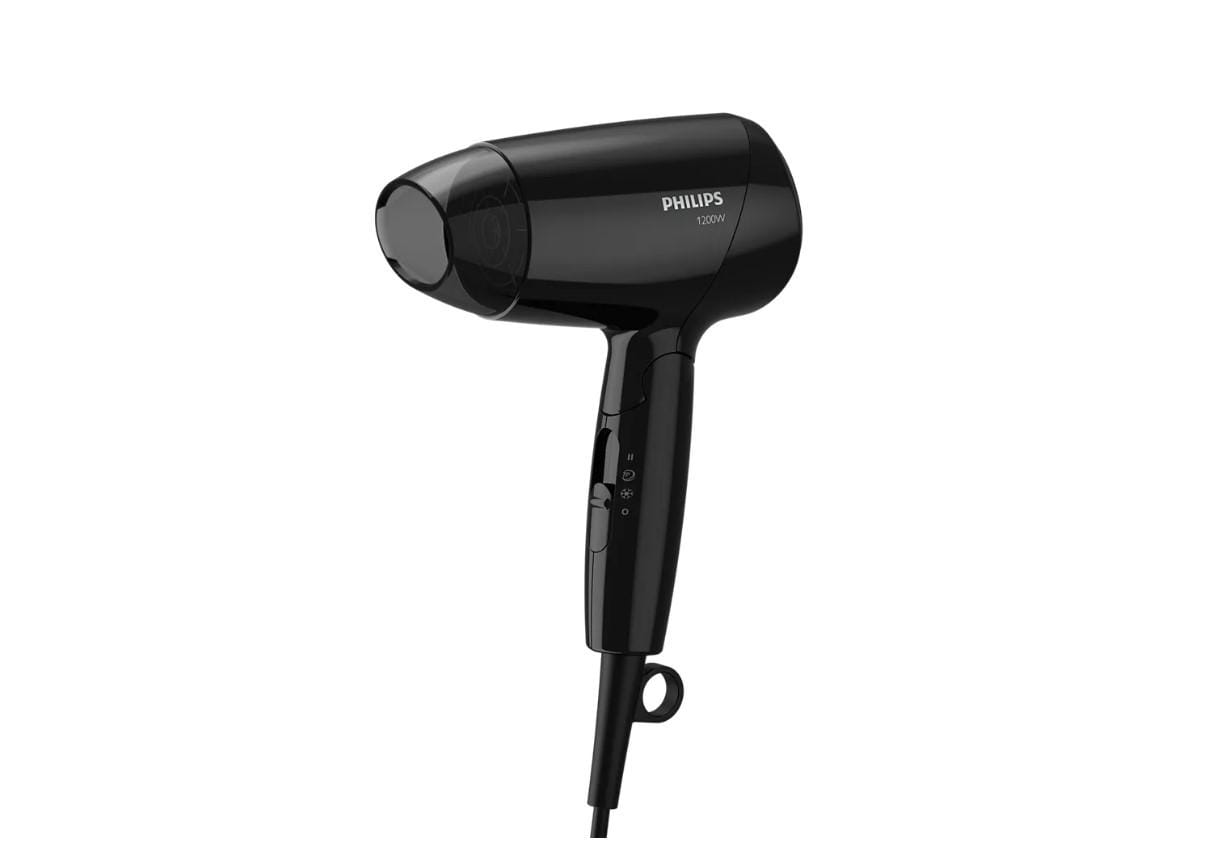 Uscător de Păr Philips EssentialCare 1200W ThermoProtect Negru - imagine 2