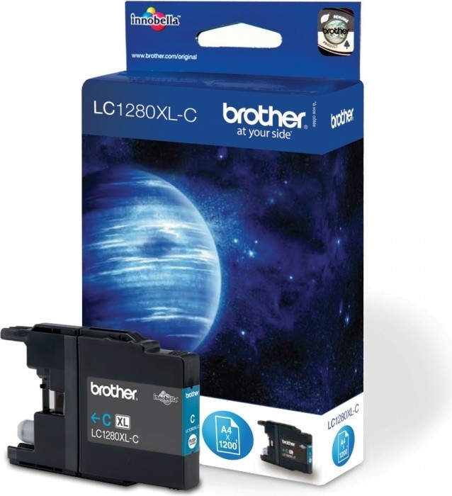 Cartus Original Brother LC1280XLC Cyan 1200 pagini