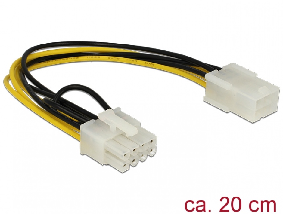 Adaptor Delock PCI-E 6 la 8 pini