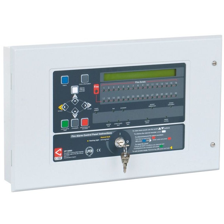 Centrala adresabila C-TEC XFP 502H, 2 bucle, 32 zone