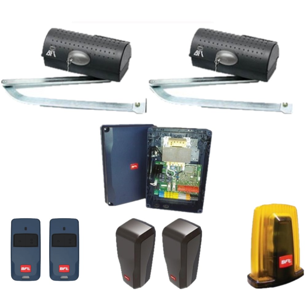 Kit automatizare poartă batantă BFT IGEA BT 24V, 2x2,5 m