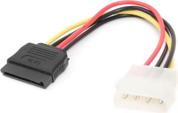 Adaptor Molex-SATA Gembird 15cm - Alimentare HDD/SSD - imagine 2
