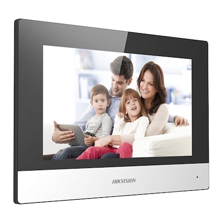 Monitor Videointerfon Hikvision DS-KH6320-TE1 7" Touchscreen - imagine 2