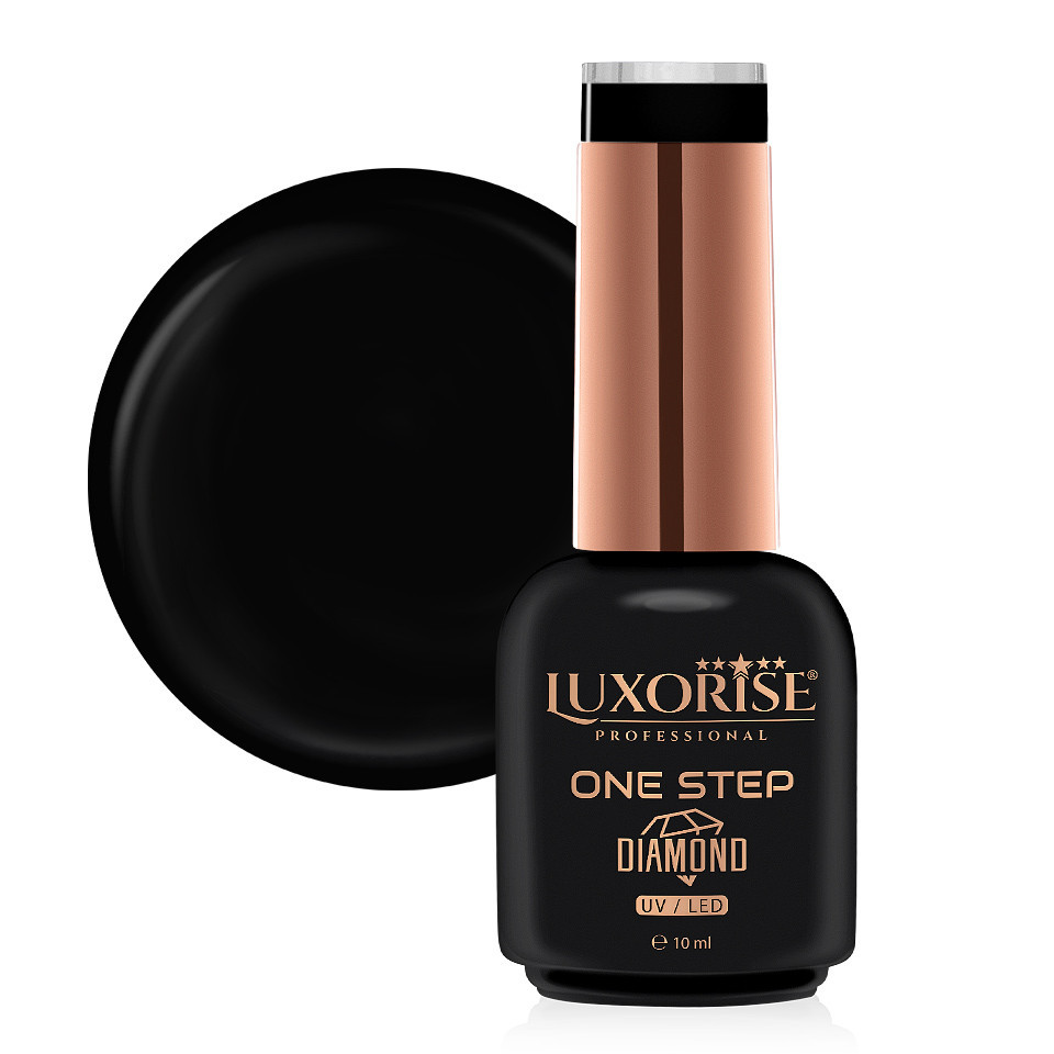 Oja Semipermanenta One Step Diamond LUXORISE Intense Black 10ml