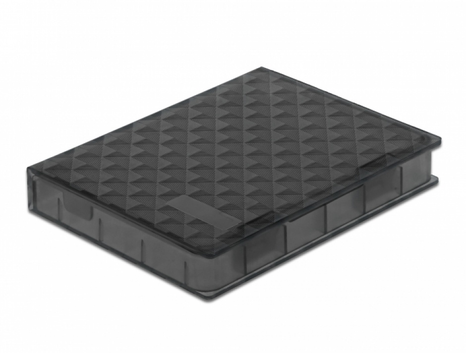 Carcasă Protecție HDD/SSD 2.5" Gri Delock 18368