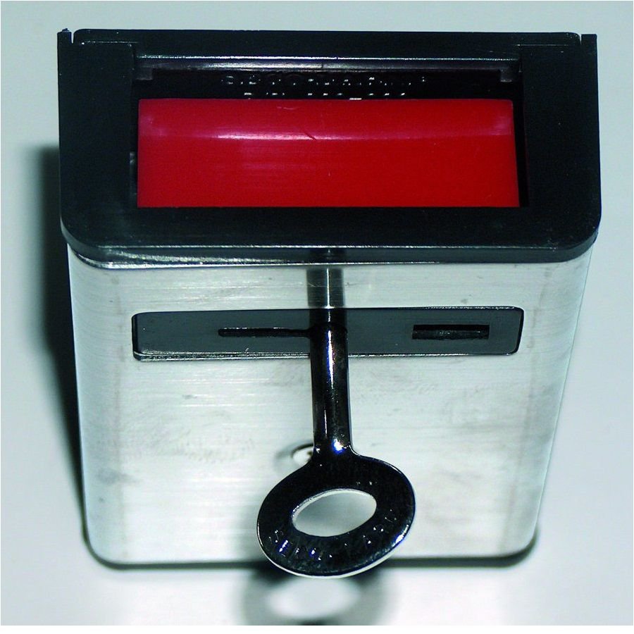 Buton Panică Seco-larm SS077 Metalic, cu 2 Chei