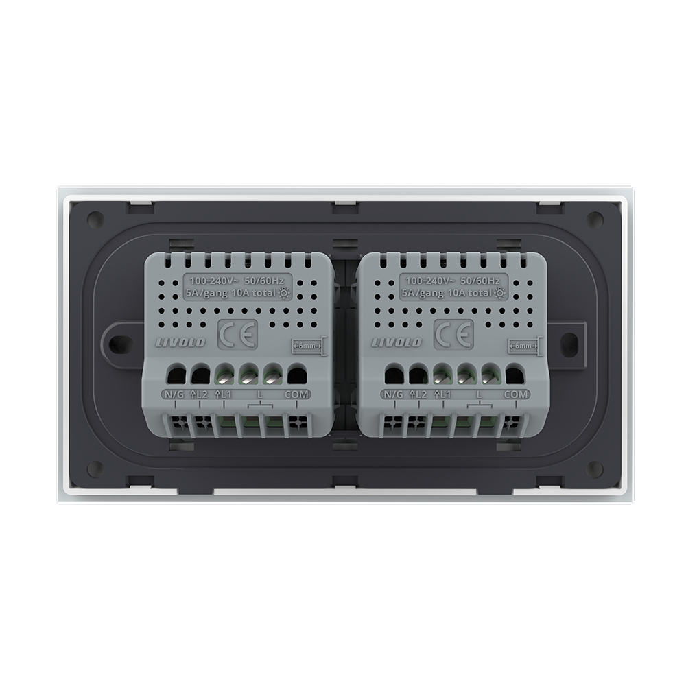 Intrerupator Touch Livolo 4M Sticla - imagine 4